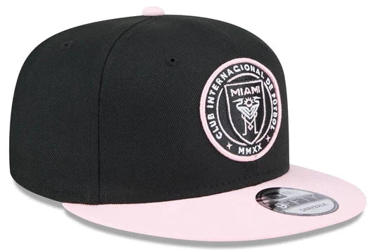 Personalized Hats For Winter Gatherings-New Era Inter Miami CF 9FIFTY Snapback Hat