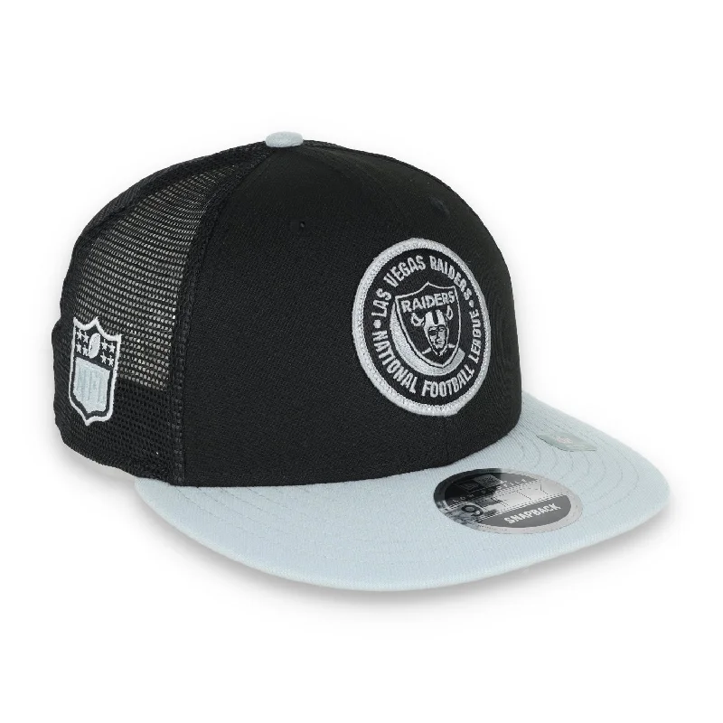 Personalized Fashion Hats-New Era Las Vegas Raiders NFL Sideline 9FIFTY Snapback Adjustable Hat