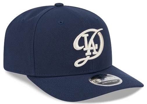 Custom Hats For Outdoor Activities-New Era Los Angeles Dodgers City Connect 9SEVENTY Adjustable Cap