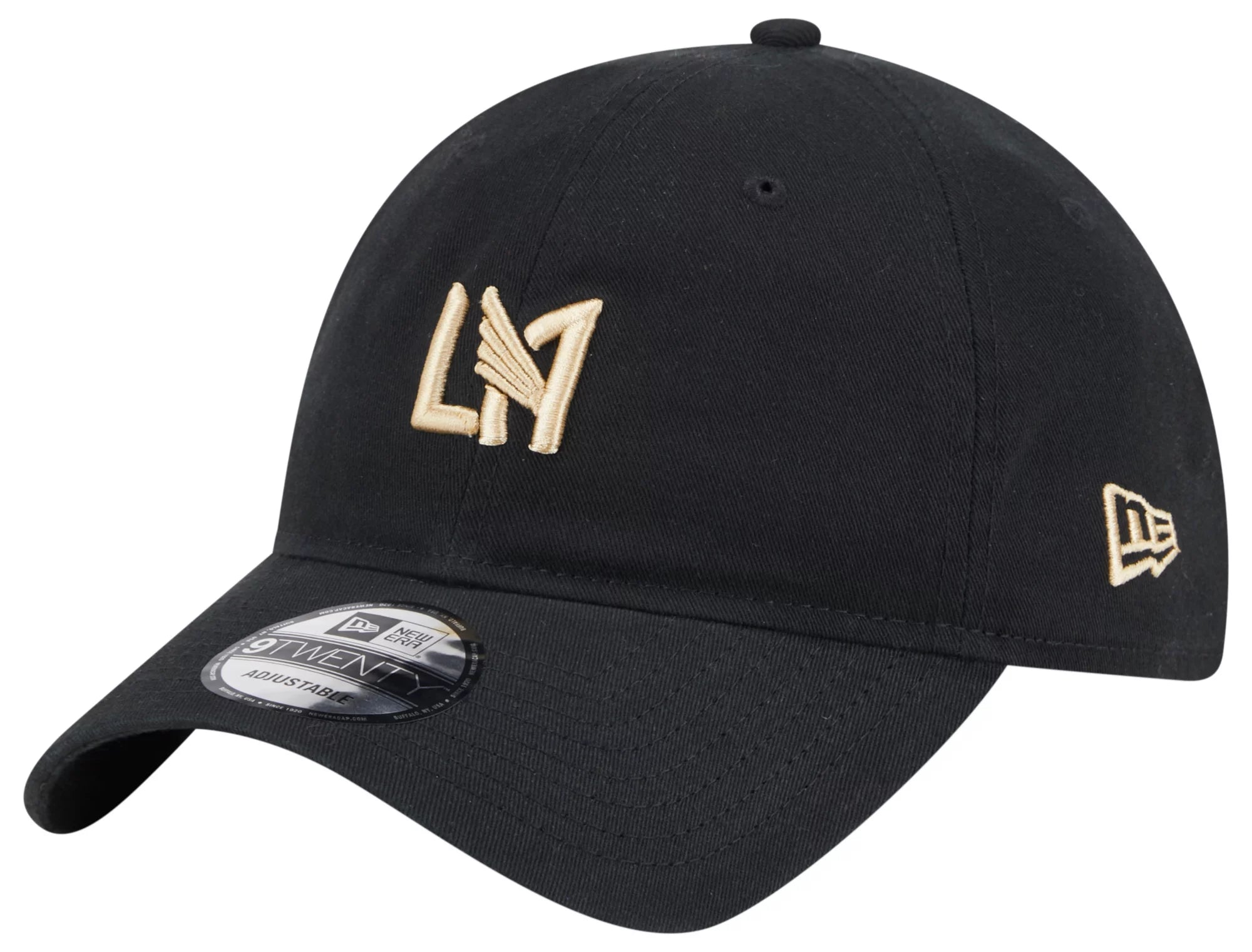 Custom Hats For Men-New Era Los Angeles F.C Core Classic 2.0  9Twenty Adjustable Hat-Black