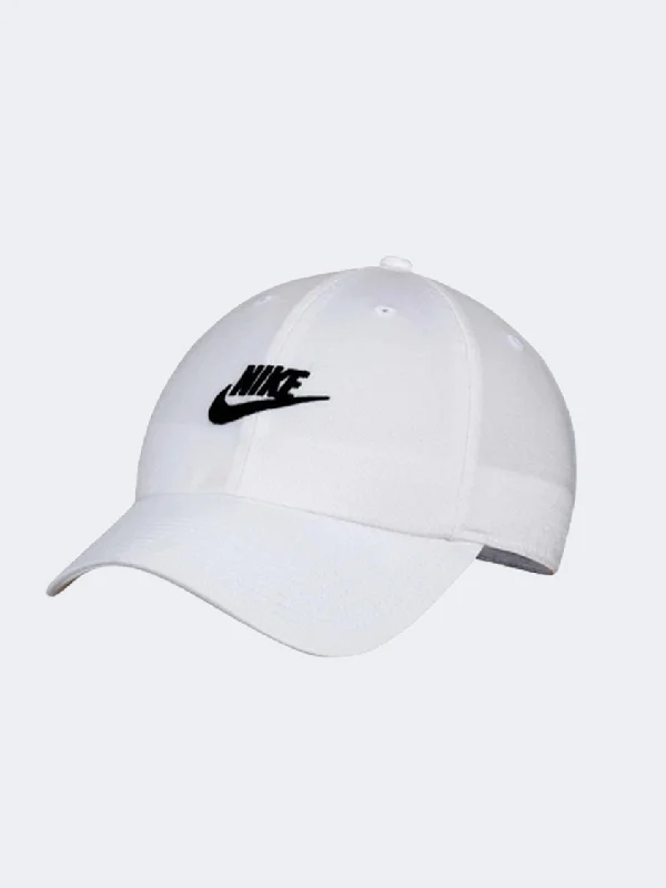 Personalized Trucker Hats-Nike Club  Unisex Lifestyle Cap White/Black