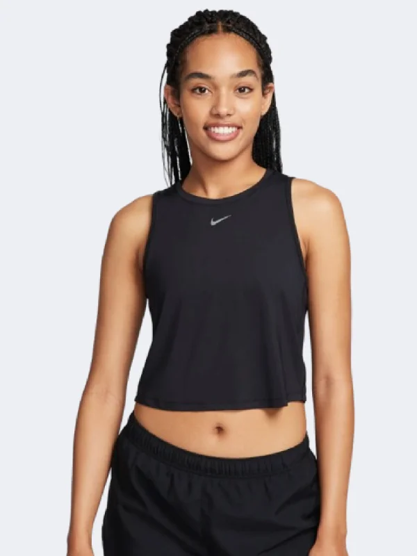 Personalized Tank Tops For Gym-Nike One Classic Women Training Tank Black