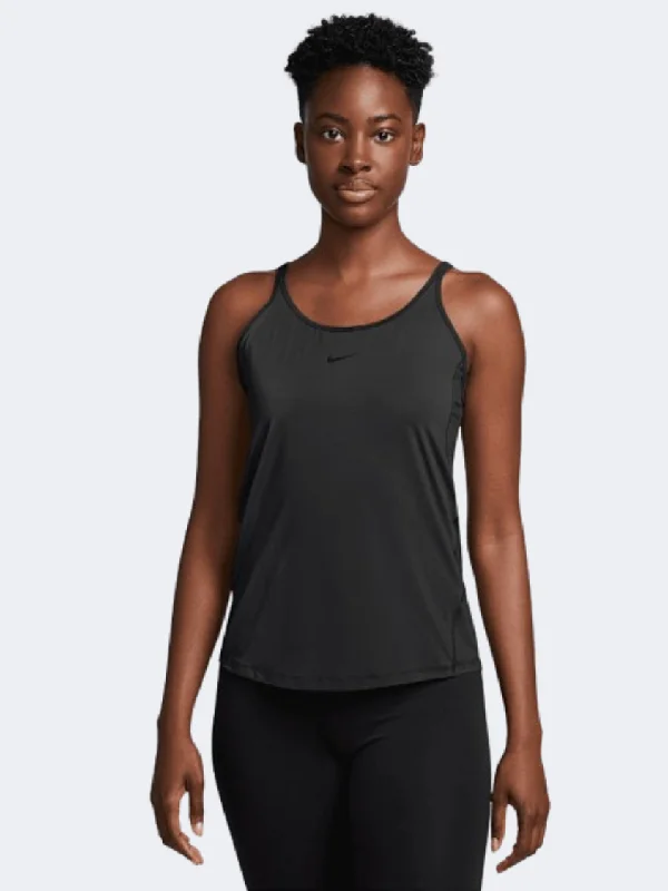 Personalized Tank Tops For Casual Days-Nike One Classic Women Training Tank Black