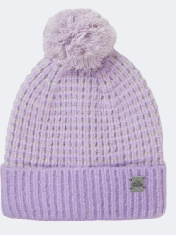 Personalized Hats For Sporting Goods-ONeill Chunky Women Skiing Beanie Purple Rose