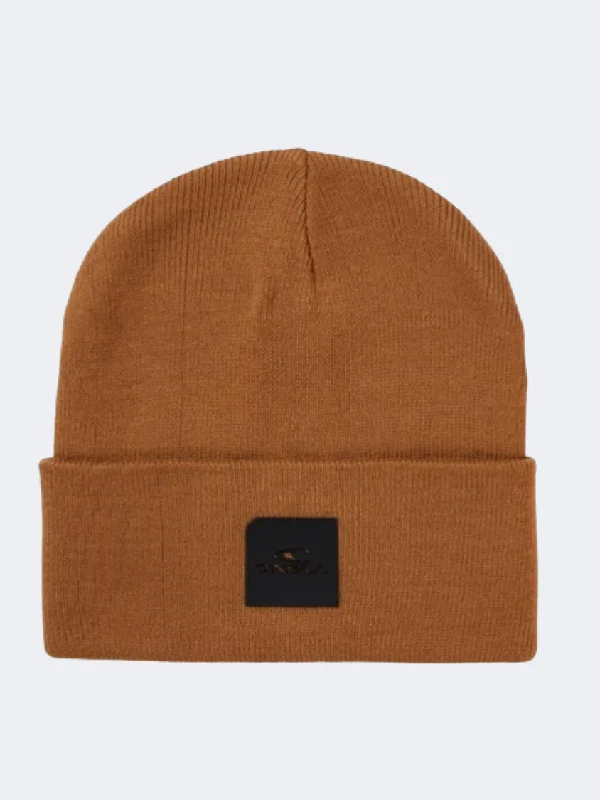 Custom Sports Caps For Women-ONeill Cube Men Skiing Beanie Rich Caramel