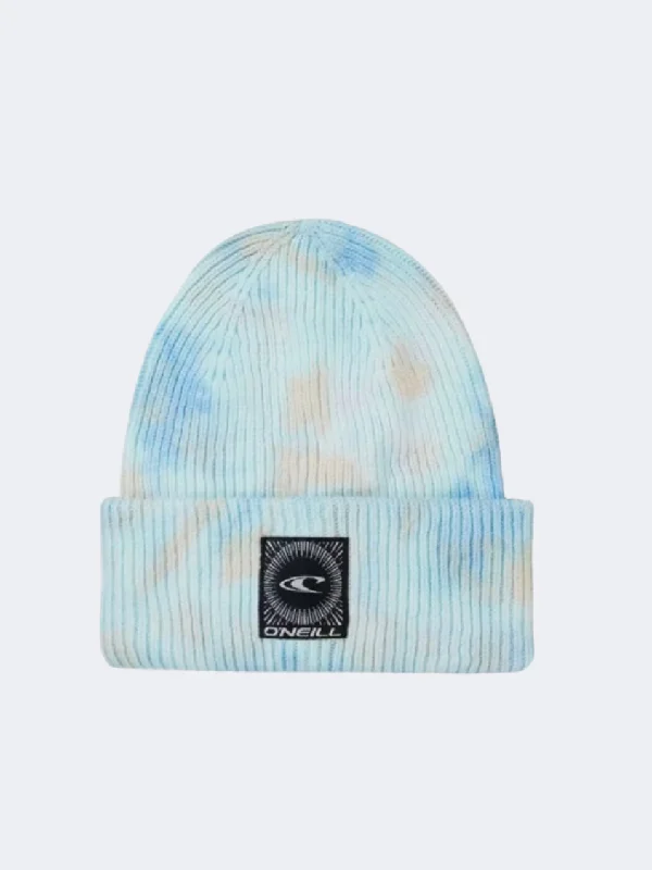 Custom Hats For Camping-ONeill Tie Dye Men Skiing Beanie Peach Whip