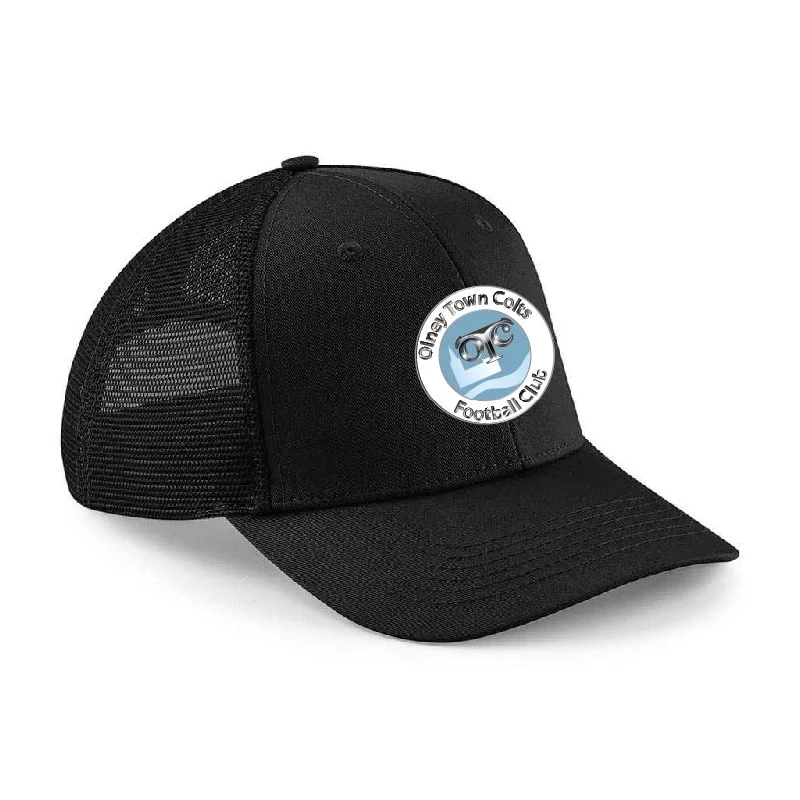 Personalized Hats For Christmas Gifts-OTCFC Trucker Cap - Black