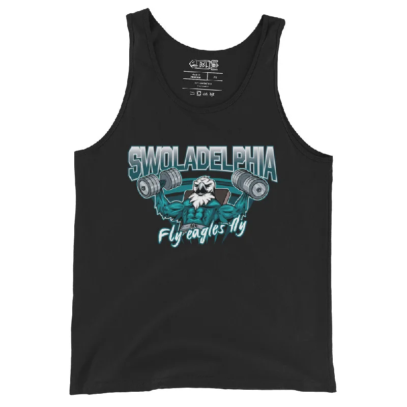 Custom Tank Tops For Travel Groups-Swoladelphia Eagles Tank Top